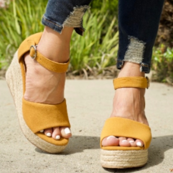 Mata Shoes - New Avery Tan wedge